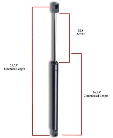 Gas Prop 29.75" Ext Length,12.